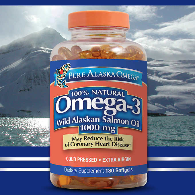 Pure Alaska Omega Wild Salmon Oil 1000mg Դ[²bͤT峽on (210)